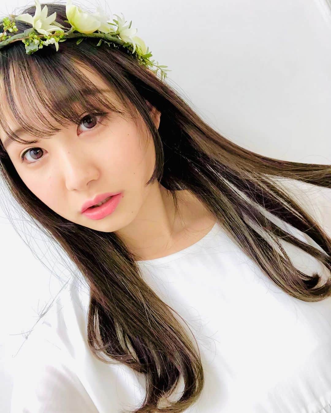 ニコ☆プチのインスタグラム：「☁️🌱💧  透明感美少女🌼  #川合菖蒲」
