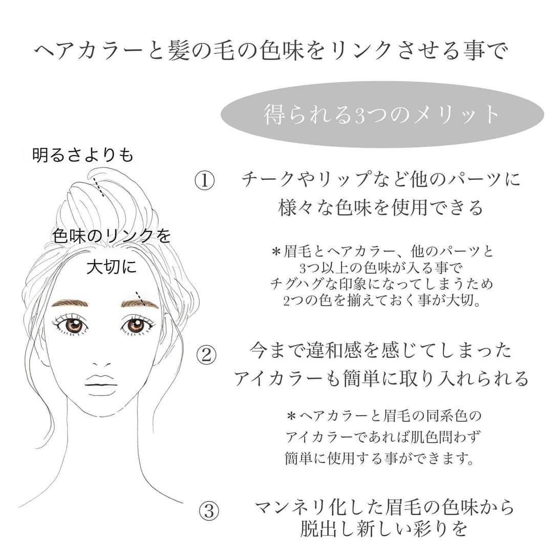 大木光さんのインスタグラム写真 - (大木光Instagram)「ヘアカラー後の眉毛 そのままにしていませんか？ swipe→詳細 #ヘアとメイクの関係性  @shuuemura  #shuuemura #シュウウエムラ #アイメイク#アイライン #メイク#アイブロウマスカラ #マスカラ #眉毛」4月28日 21時14分 - hikaru027