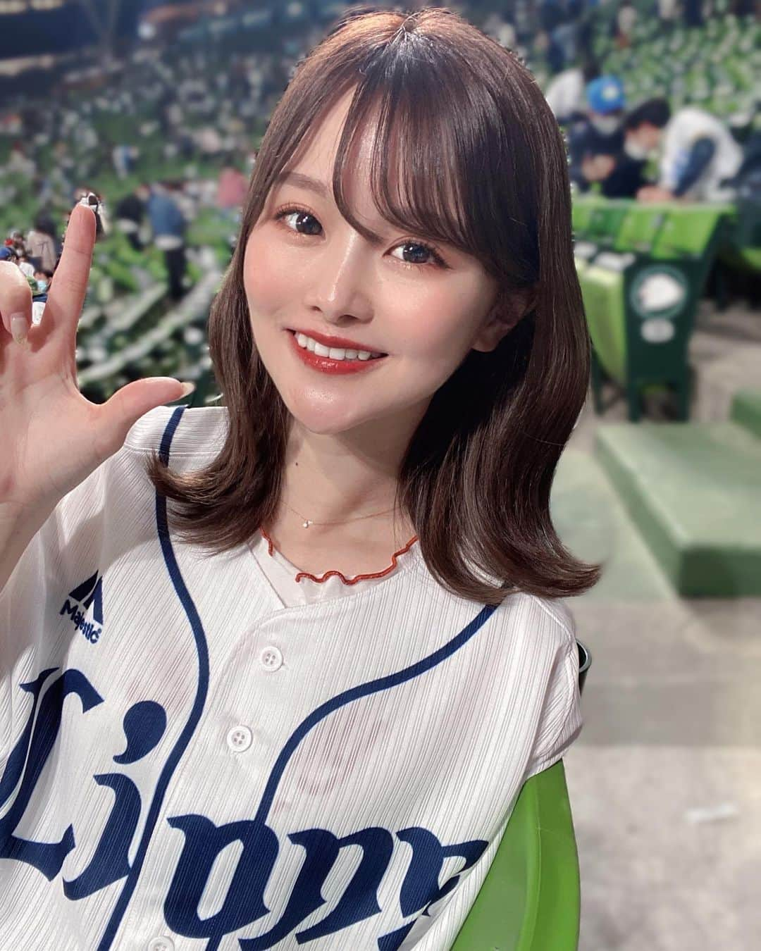 吉田恵美さんのインスタグラム写真 - (吉田恵美Instagram)「2連勝🌰🌰  #seibulions  #埼玉西武ライオンズ」4月28日 21時29分 - _yoshida_megumi