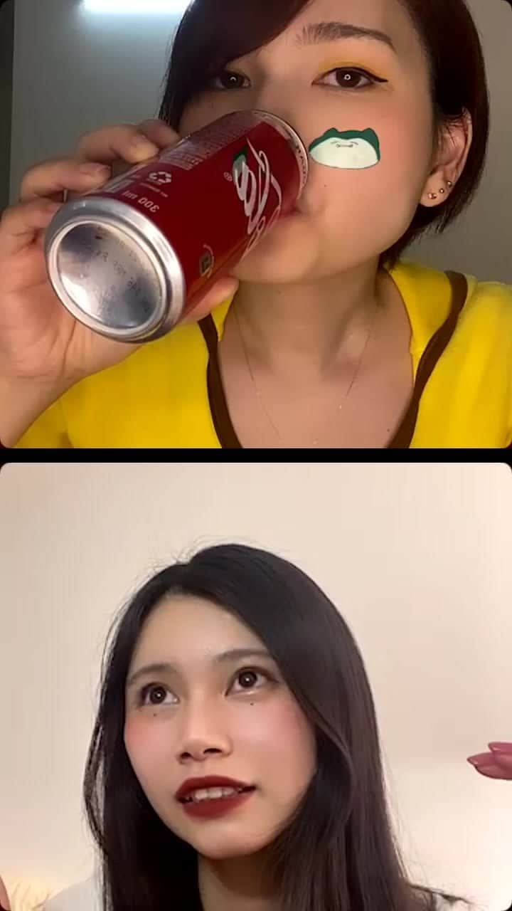 のインスタグラム：「カナちゃんにtiktokについて聞いてました🥺」