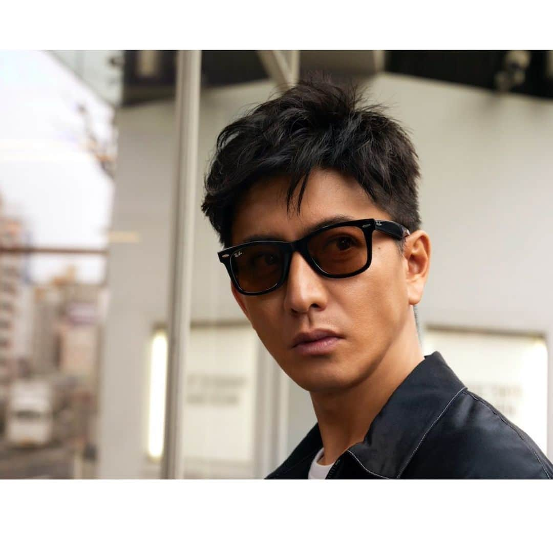 木村拓哉fansさんのインスタグラム写真 - (木村拓哉fansInstagram)「RAY-BAN X TAKUYA KIMURA カプセルコレクション #kimuratakuya #木村拓哉」4月29日 8時45分 - kimuratakuya1113