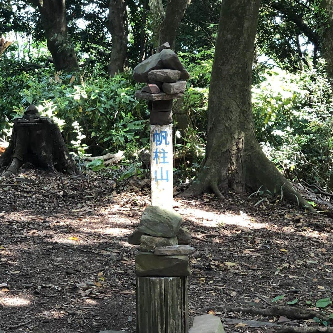 松岡卓弥さんのインスタグラム写真 - (松岡卓弥Instagram)「キャンプ場人が多いので登山にシフト んでハマってます 子供の頃に登った事のある皿倉山 ホームマウンテン歩いてきました 河頭山→帆柱山→権現山→皿倉山 山頂で昼寝をしてコーヒーして､､､ 帰りは国見岩から大蔵に抜けました 12.63kmでした 前、皿倉山で仕事したのでその確認もw 次はバイク時代お世話になった平尾台の貫山を予定してます #皿倉山 #帆柱山 #権現山 #国見岩 #登山 #山と道」4月29日 21時03分 - taku_scp