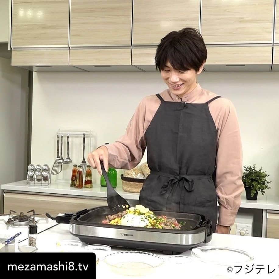 古市憲寿のインスタグラム：「慣れないTikTok料理をしました。レシピは #めざまし8 のインスタに載ってます。」