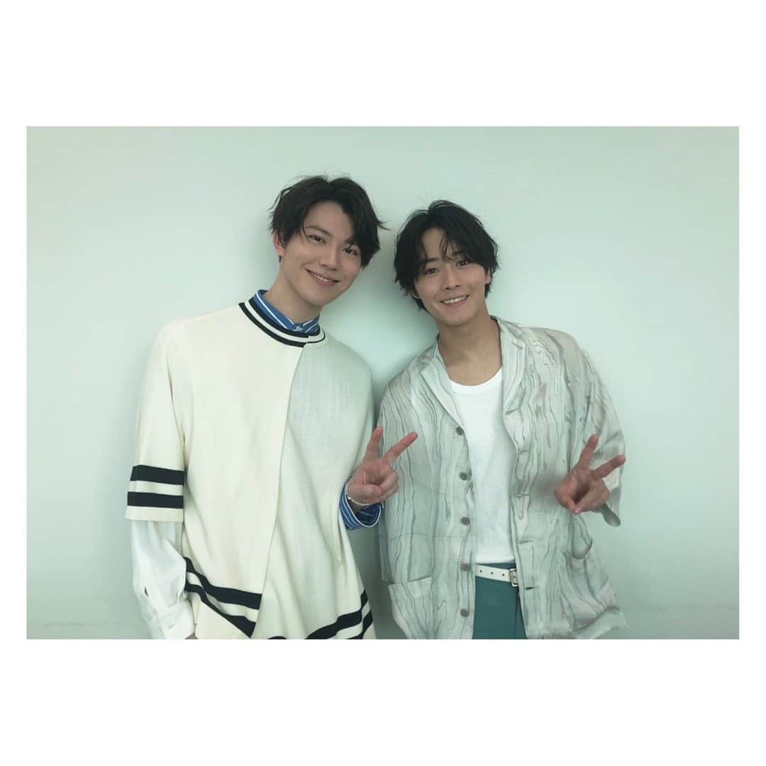 猪野広樹のインスタグラム：「先日、舞台IWGPの取材を受けさせて頂きました…！  久々のたいき、拘りの強い最高の男！」