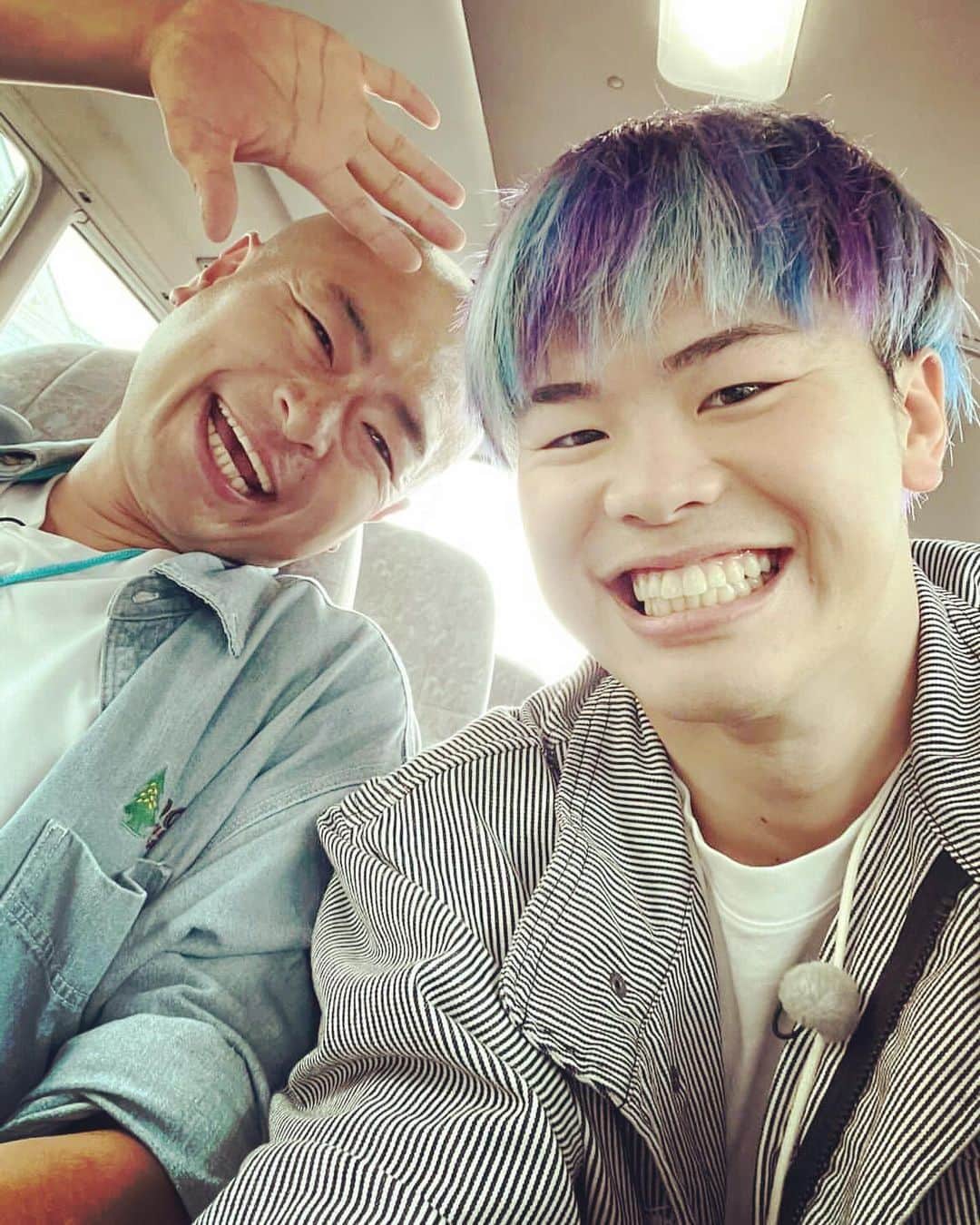 あばれる君のインスタグラム：「山でも島でもない陸ロケ🎥✨山も島も陸も楽しい☺️」