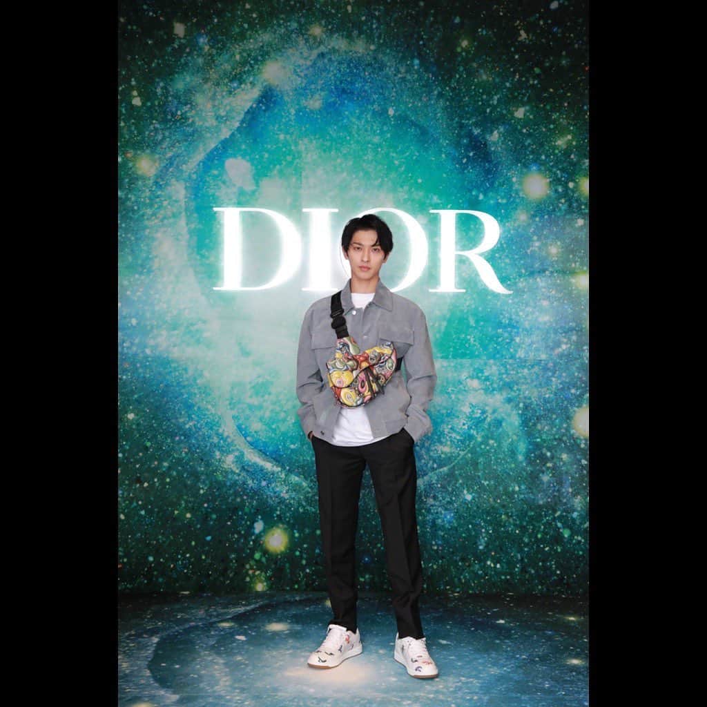 横浜流星さんのインスタグラム写真 - (横浜流星Instagram)「Dior Fall 21 Men’s Collection  #dior  #DiorMenFall @Dior  @MrKimJones」4月29日 19時28分 - ryuseiyokohama_official