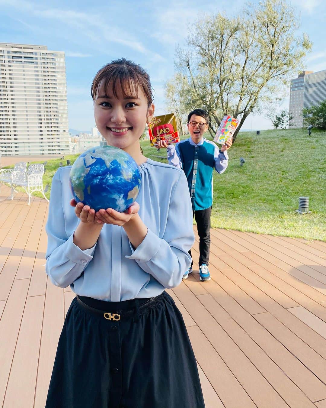 のインスタグラム：「明日、「おはよう朝日土曜日です」出演いたします💓 . . . #abc #announcer #アナウンサー #おはよう朝日土曜日です #おは土 #game #uno #saturday #morning」
