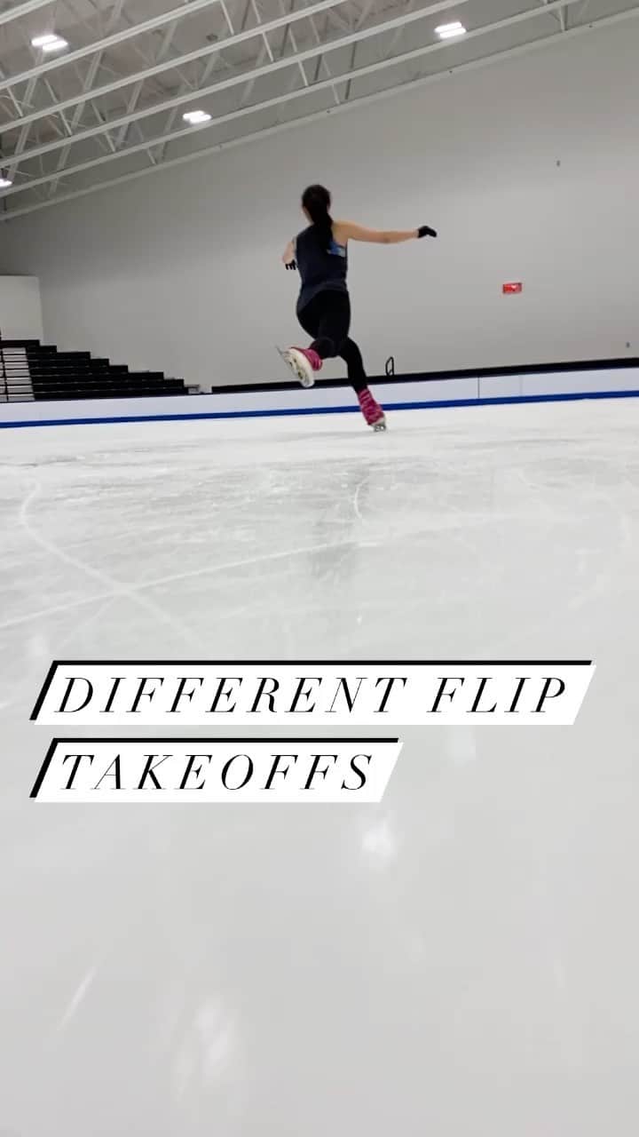 長洲未来のインスタグラム：「Which entrance do you use? 😎⛸  #iceskater #iceskate #iceskating #figureskating #figureskate #tripleflip」