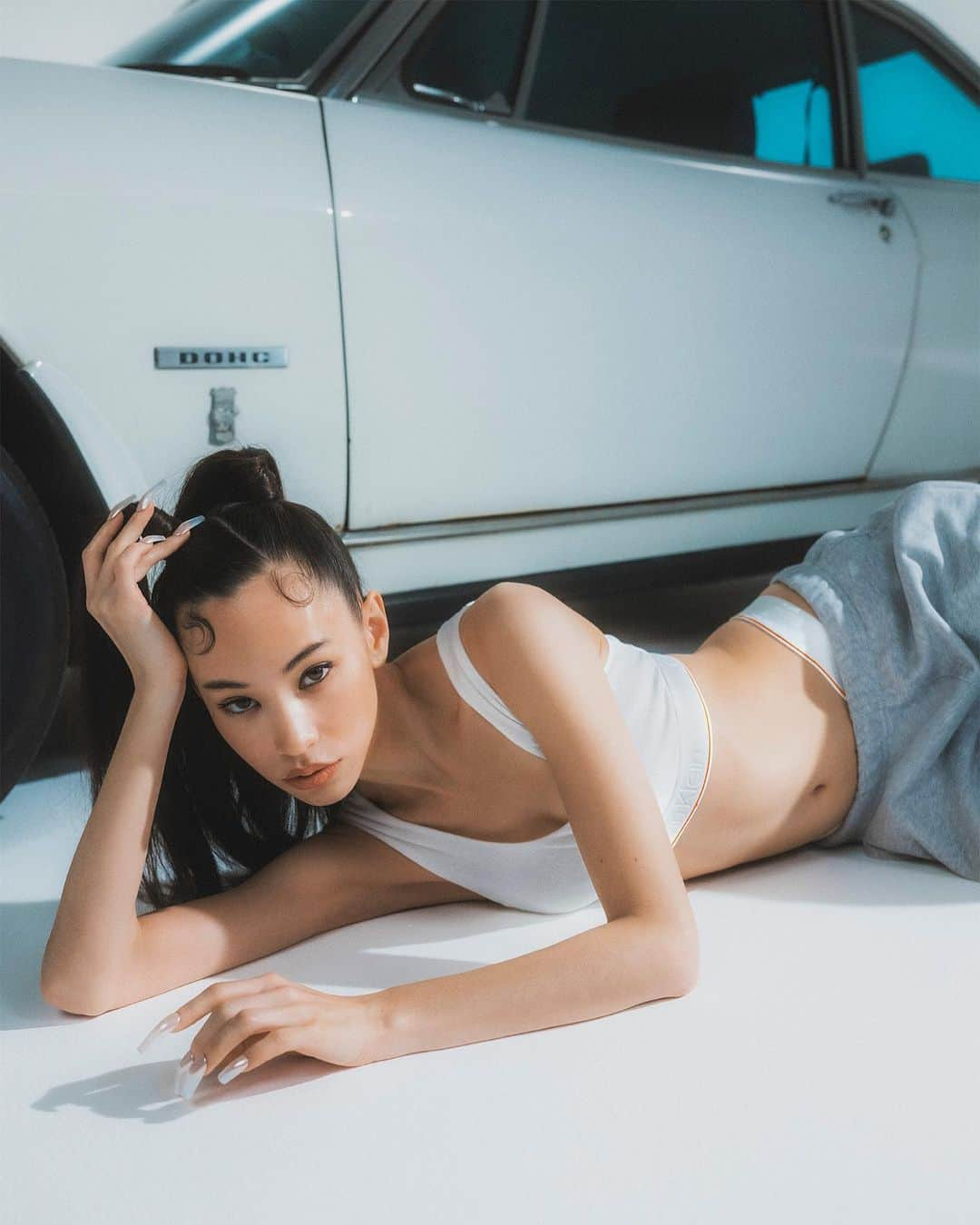 水原希子 さんのインスタグラム写真 - (水原希子 Instagram)「🧡@calvinklein @heron  #mycalvins #pr」4月30日 18時30分 - i_am_kiko