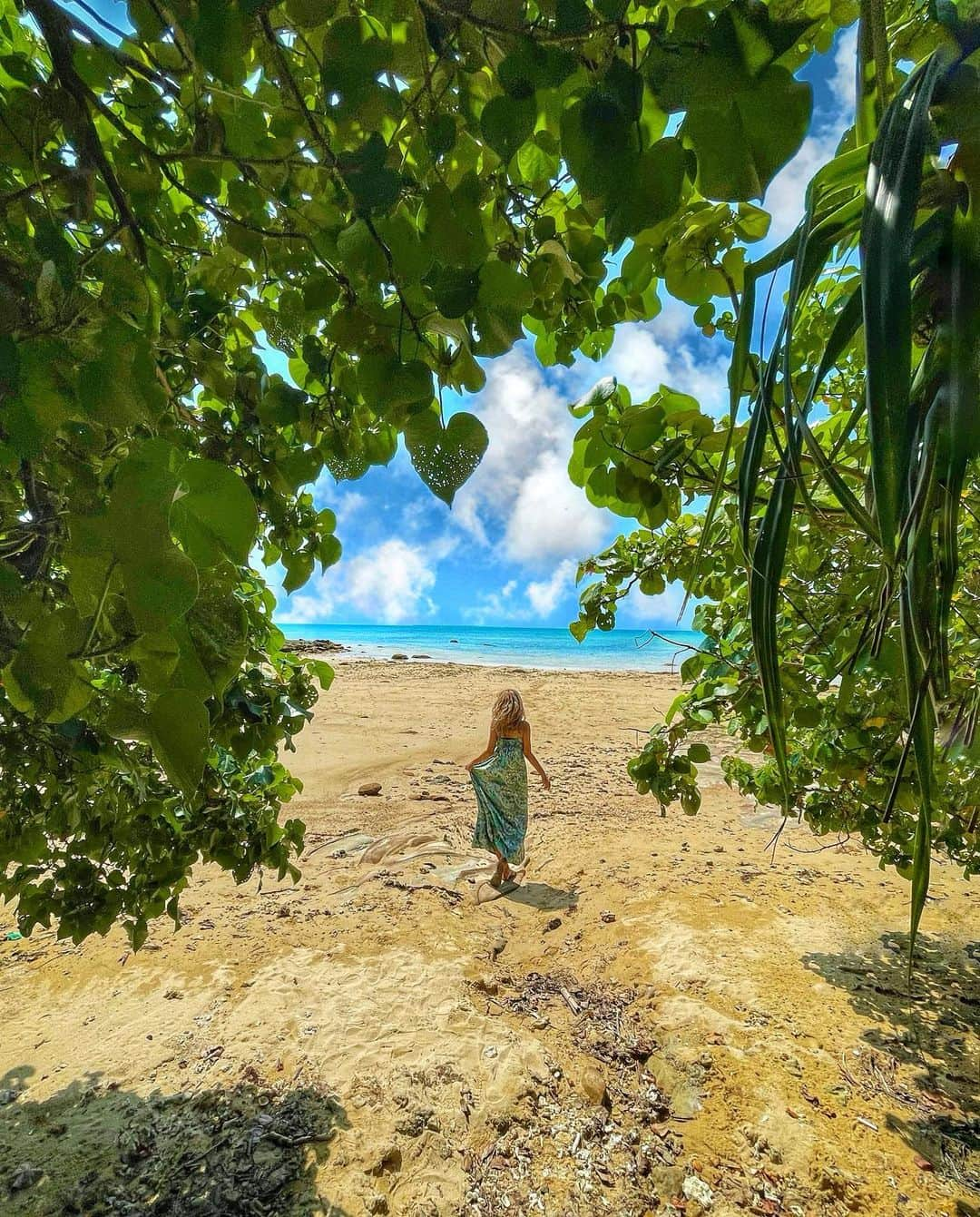 NAHOさんのインスタグラム写真 - (NAHOInstagram)「#photography 📸♡🏝 . . ハートの葉っぱさんキミにはいくつ見えるかな？💚🌈 . . 今日はお天気めっちゃ良くて🌞✨ 1日中充実できて気持ちー1日だったーあっ🌏💋 . . cyber卒業してらSNS辞めちゃう？とか もう見れなくなっちゃう？など、 心配のお声たくさん届くけど、このインスタもTwitterも17LIVEもアカウントそのままだから安心してね♡ 今後の事については色々整ったらinstaからちょくちょく報告していくから待っててねん皆様っ😆💕✨ これからはもっともっと自由に羽ばたくんだっ🕊💋 . . . #cjd_naho #NAHO #nature #naturelovers #beach #ishigakiisland #beautifulview #sandybeach #beachgirl #earth #cyberjapandancers #写真 #海 #ビーチ #フォトグラフィー #カメラ女子 #自然 #空 #写真で伝えたい私の世界 #旅 #旅女」4月30日 20時38分 - naho25__kai_noa