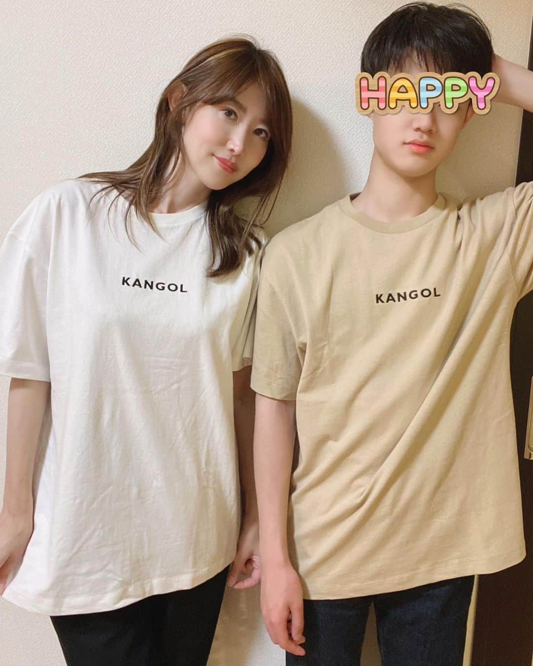 渋谷恭子さんのインスタグラム写真 - (渋谷恭子Instagram)「暑くなってきたからTシャツで親子コーデ✨  ADMIX-Japan @admix_japan  カンゴール×ASM コラボ　USAコットン/オーバーサイズ バックプリントTシャツ👕  何色かある中で、息子ちゃんがベージュを選んだのは初めてかも！ 少し大人になったからなのかな…  私が選んだのはホワイト 次はベージュを着てみようと思ってます😊  ZOZOTOWNで購入できますよ❣️  #ADMIX #ADMIXJAPAN #アドミックス #アドミックスデオシャレシヨウ #オーバーサイズ #ユニセックス #カンゴール #ビッグt #ビッグtシャツ #親子 #親子コーデ #ママ #PR」5月1日 8時08分 - kyoko.86