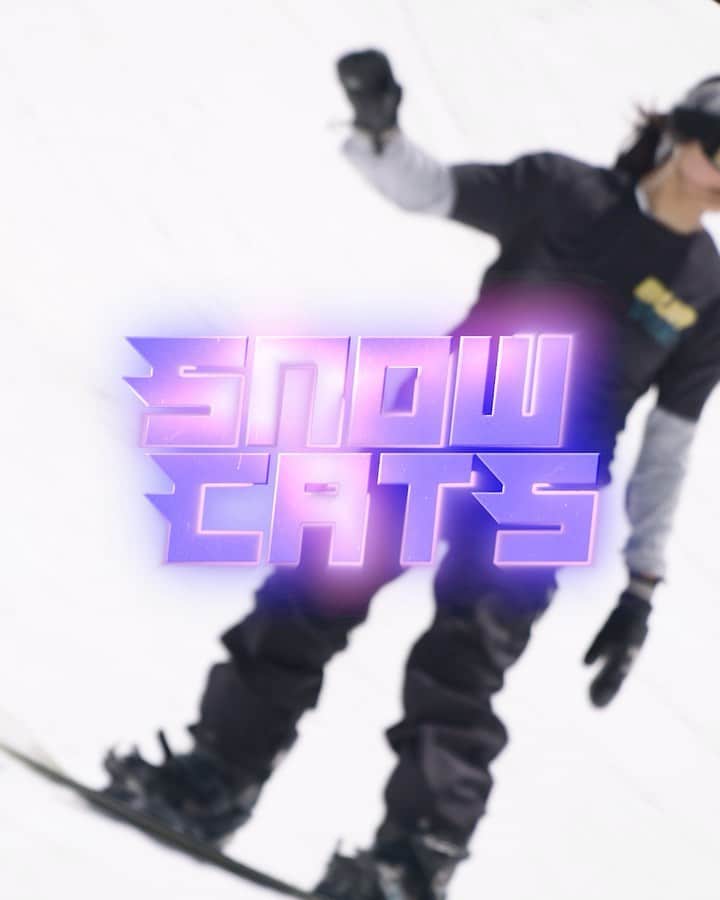 のインスタグラム：「#snowcats coming soon 🐈‍⬛🔜   @monsterenergy   @mr___skin / @jerm_worldwide 🎥 @dashanosova 📸」