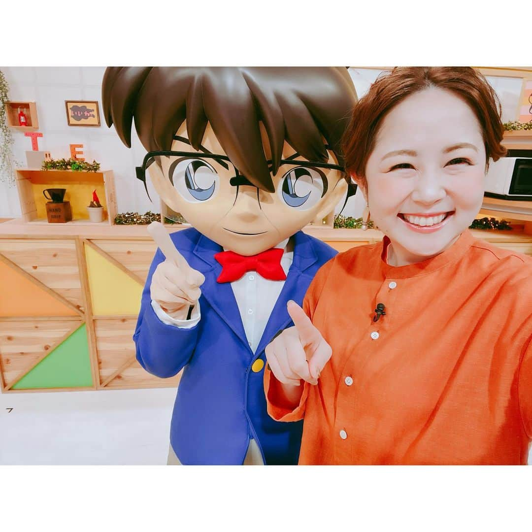 村上めぐみさんのインスタグラム写真 - (村上めぐみInstagram)「. 昨日の#てれビタ は スペシャルDAY⭐︎でした🥺❤️ . . . 名前呼んでもらえて発狂😳‼︎ . #コナン君  #名探偵コナン  #名探偵コナン緋色の弾丸  #公開中」5月1日 15時23分 - megumi010227