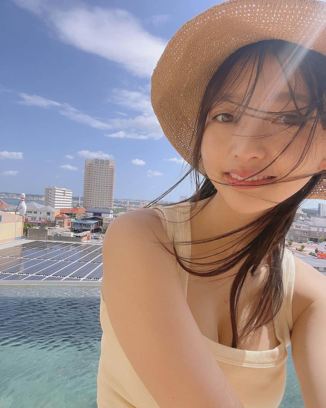 橋本萌花さんのインスタグラム写真 - (橋本萌花Instagram)「旅行いきたいー✈️泣 夏感じたい‼️ #水溜りボンドの青春動画荘  #青春動画荘 #橋本萌花」5月1日 16時08分 - moca.gram