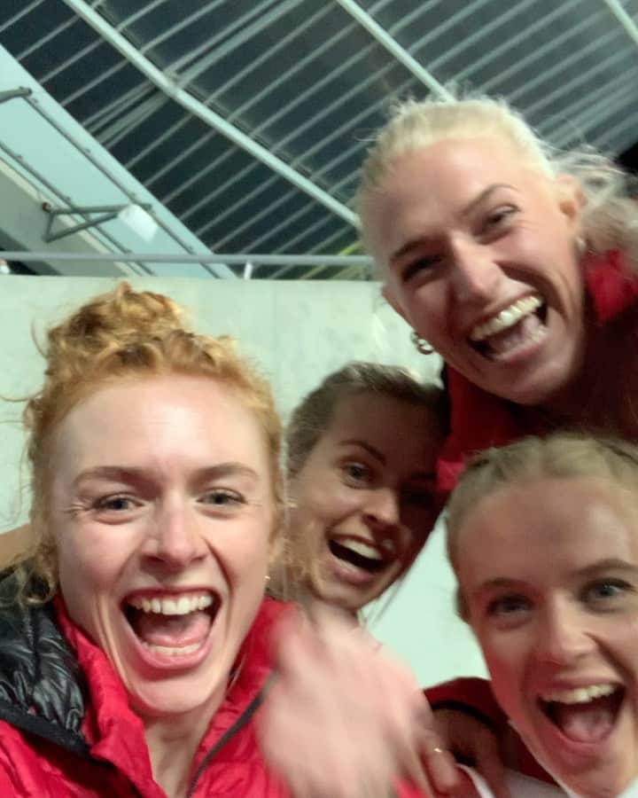 マチルドU・クラマーのインスタグラム：「No more words needed! WE DID IT - WE ARE GOING TO TOKYO 😭😭」