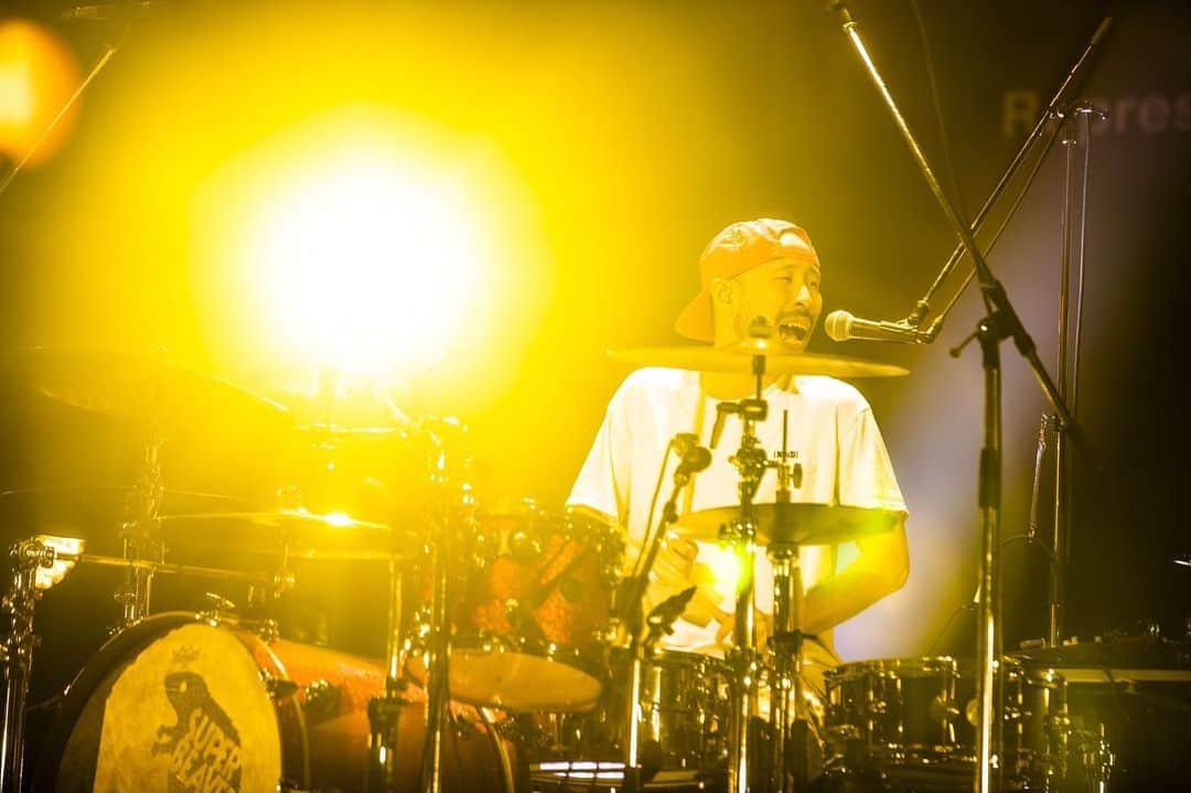 藤原広明さんのインスタグラム写真 - (藤原広明Instagram)「余韻。 photo by @cazrowAoki」5月2日 14時58分 - hiroaki_drums_superbeaver