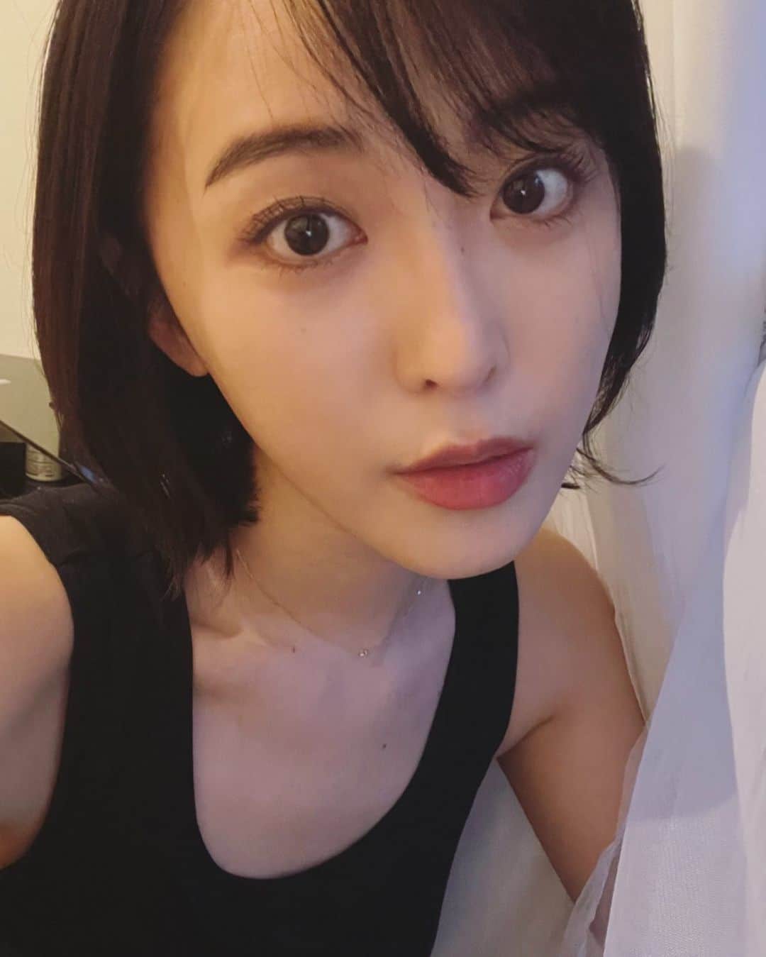のインスタグラム：「この時期の夕方すきだなあ 猫と一緒に外を眺めてます」
