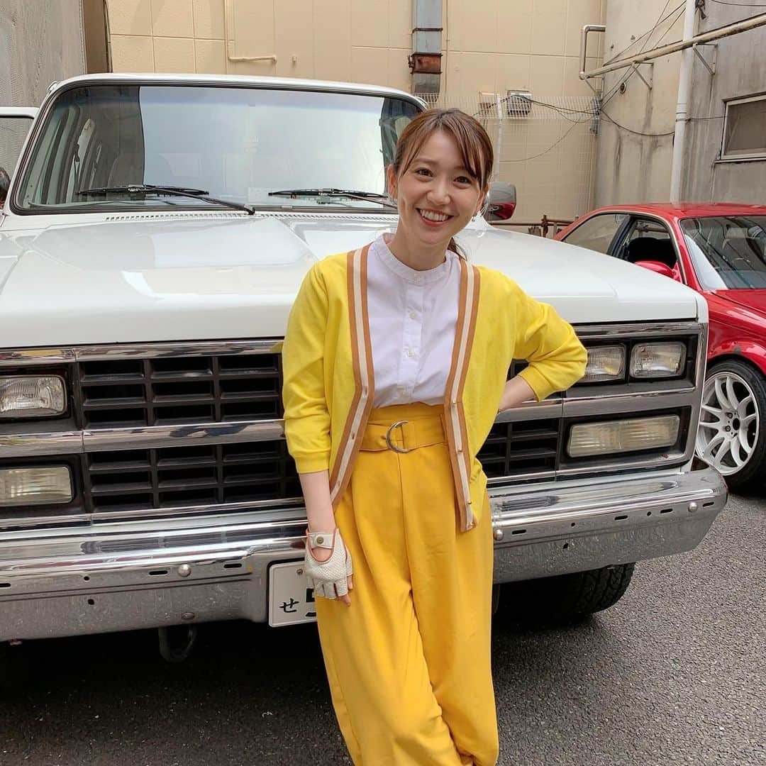 ネメシスさんのインスタグラム写真 - (ネメシスInstagram)「恒例の黄以子の車シリーズ🚙 今夜はネメシス車とともに💁‍♀️ #ネメシスの車がデカすぎるのか #優子ちゃんが小さいのか #いつもの議論発生  この笑顔見ると一週間の疲れが 吹っ飛ぶー😭 #皆さんいつもお疲れ様 #って黄以子に言われてるなうに使っていいよ  そして気づけばあと数時間後に 第4話放送です😳 #時間経つのも早いし #一週間経つのも早いし #これもいつもの議論  今夜、リアタイできるように みんなで絶賛撮影頑張ってます💪✨ #ひと足早く終わった櫻井アニキからは #リアタイします宣言頂きました #みんなでリアタイネメシス #リアシス  #ネメシス #広瀬すず #櫻井翔 #江口洋介 #勝地涼 #中村蒼 #富田望生 #仲村トオル #真木よう子 #石黒賢 #山崎紘菜 #大島優子 #上田竜也 #橋本環奈 #奥平大兼 #三島あよな #入江悠」5月2日 18時28分 - nemesis_ntv_