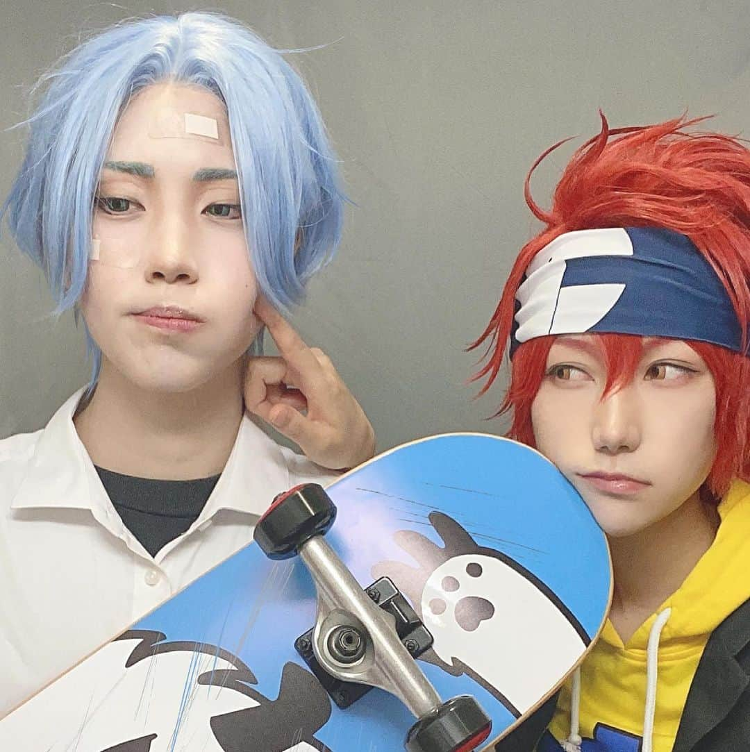 LOSTさんのインスタグラム写真 - (LOSTInstagram)「宅コス SK∞  暦: @goko_zaft  ランガ: LOST   #skateboard  #エスケーエイト   #cosplay」5月3日 15時18分 - lostzeno