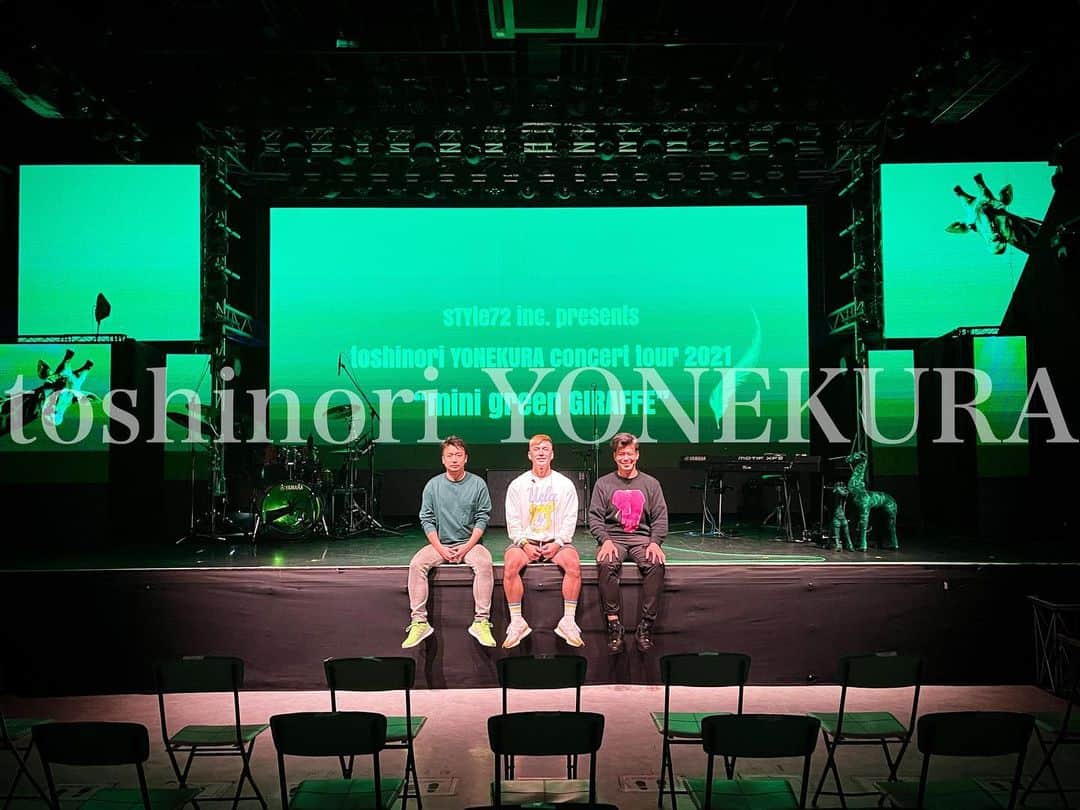米倉利紀さんのインスタグラム写真 - (米倉利紀Instagram)「“mini green GIRAFFE” @ TOKYO day one」5月3日 16時13分 - toshi_yonekura