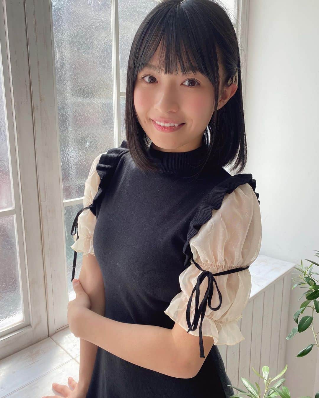 百川晴香さんのインスタグラム写真 - (百川晴香Instagram)「おはようございます🥳 #japanesegirl #cute #followｍe」5月18日 6時14分 - momokawaharuka
