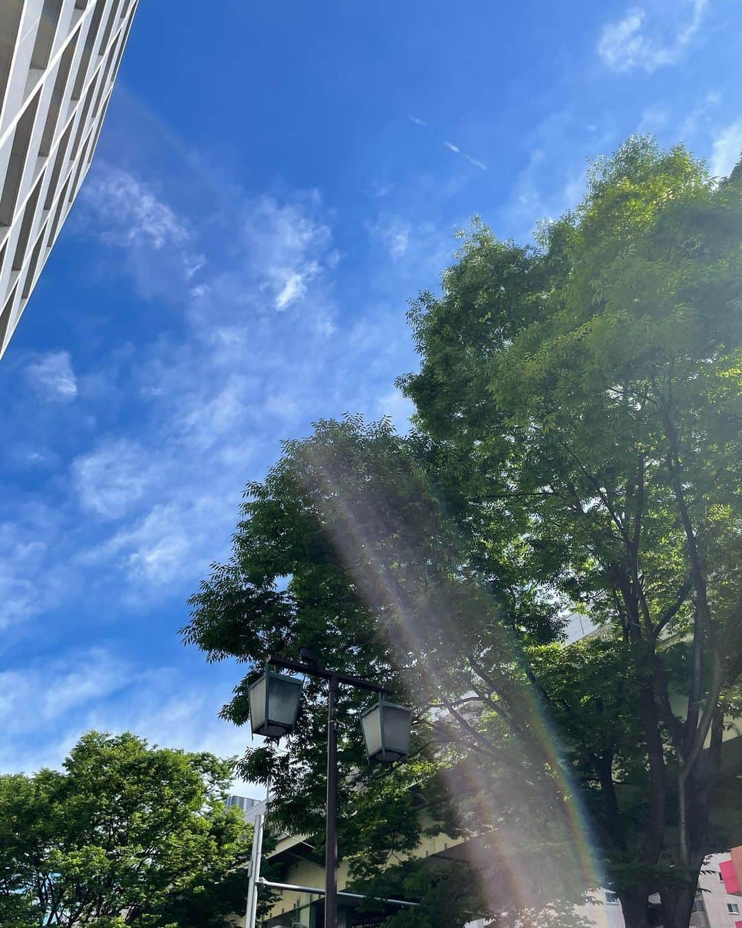 倉地美晴さんのインスタグラム写真 - (倉地美晴Instagram)「・ 梅雨のおかげで束の間の青空がこんなにもウキウキする🌞☔️🌈☁️  #梅雨 #梅雨の晴れ間」5月18日 9時34分 - miharu_kurachi