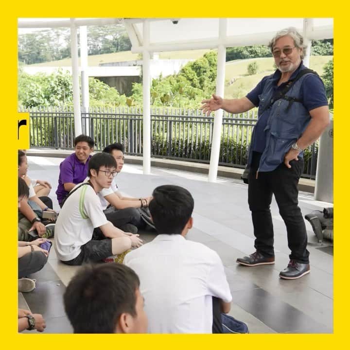 Michael Yamashitaのインスタグラム：「This short video from a workshop I was giving in Singapore  just popped up on my screen as a memory from pre-covid life.  #singapore #photoworkshop #temasek」
