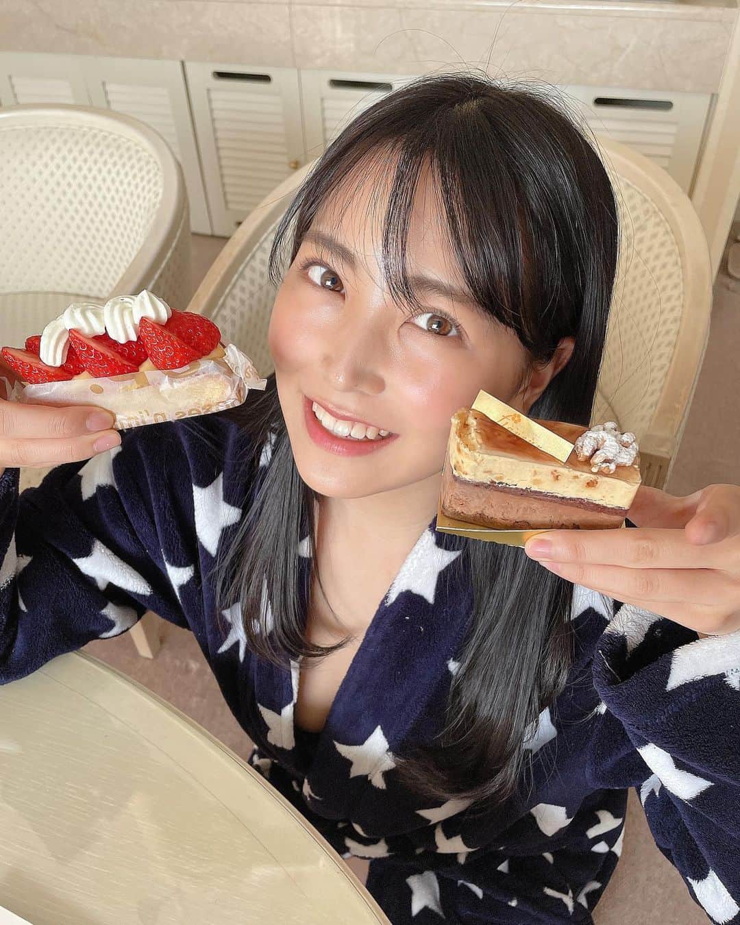 白間美瑠さんのインスタグラム写真 - (白間美瑠Instagram)「ケーキの差し入れ🍰 #休憩時間」5月4日 15時45分 - shiro36run