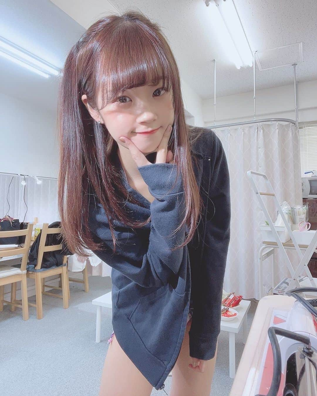 阿野春菜のインスタグラム：「エクステとった顔定まってきた褒めて  #グラドル#グラドル自画撮り部#撮影会」