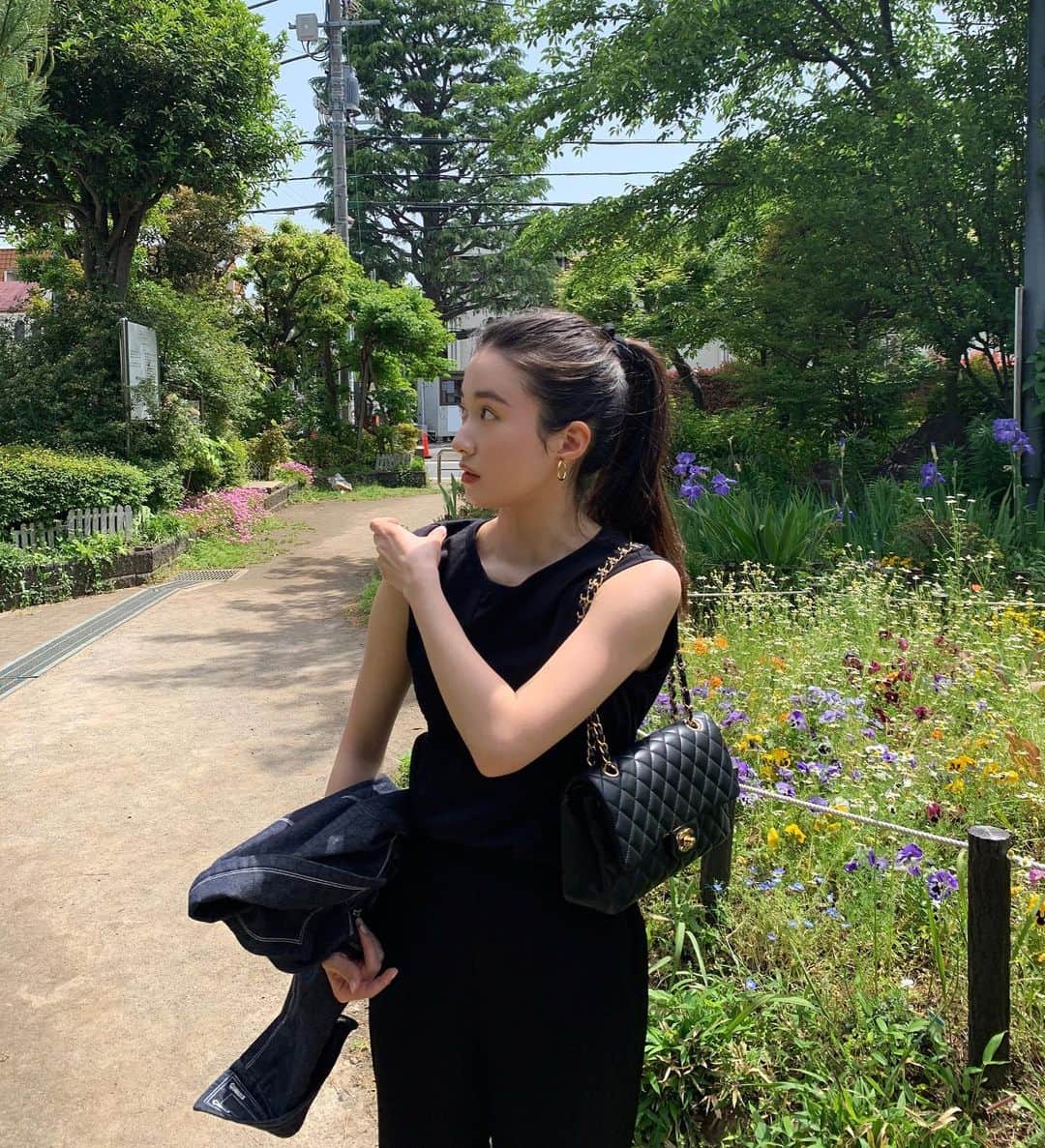 吉竹美聡のインスタグラム：「🌞🌷💙」
