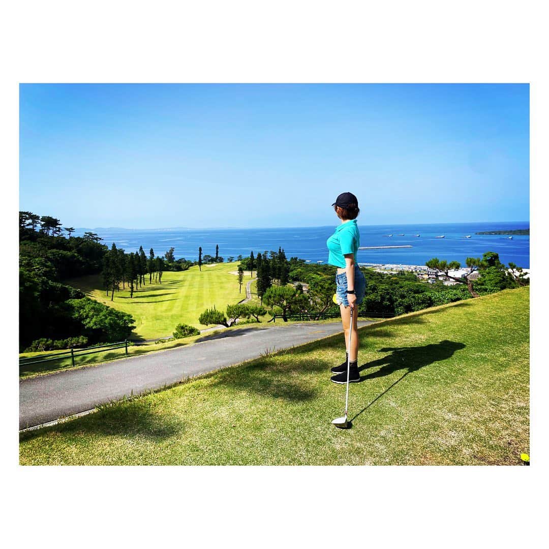 松本菜奈実さんのインスタグラム写真 - (松本菜奈実Instagram)「ゴルフ。 #ゴルフ女子  #トレーニング #海 #初心者」5月5日 17時45分 - 773nanaminu