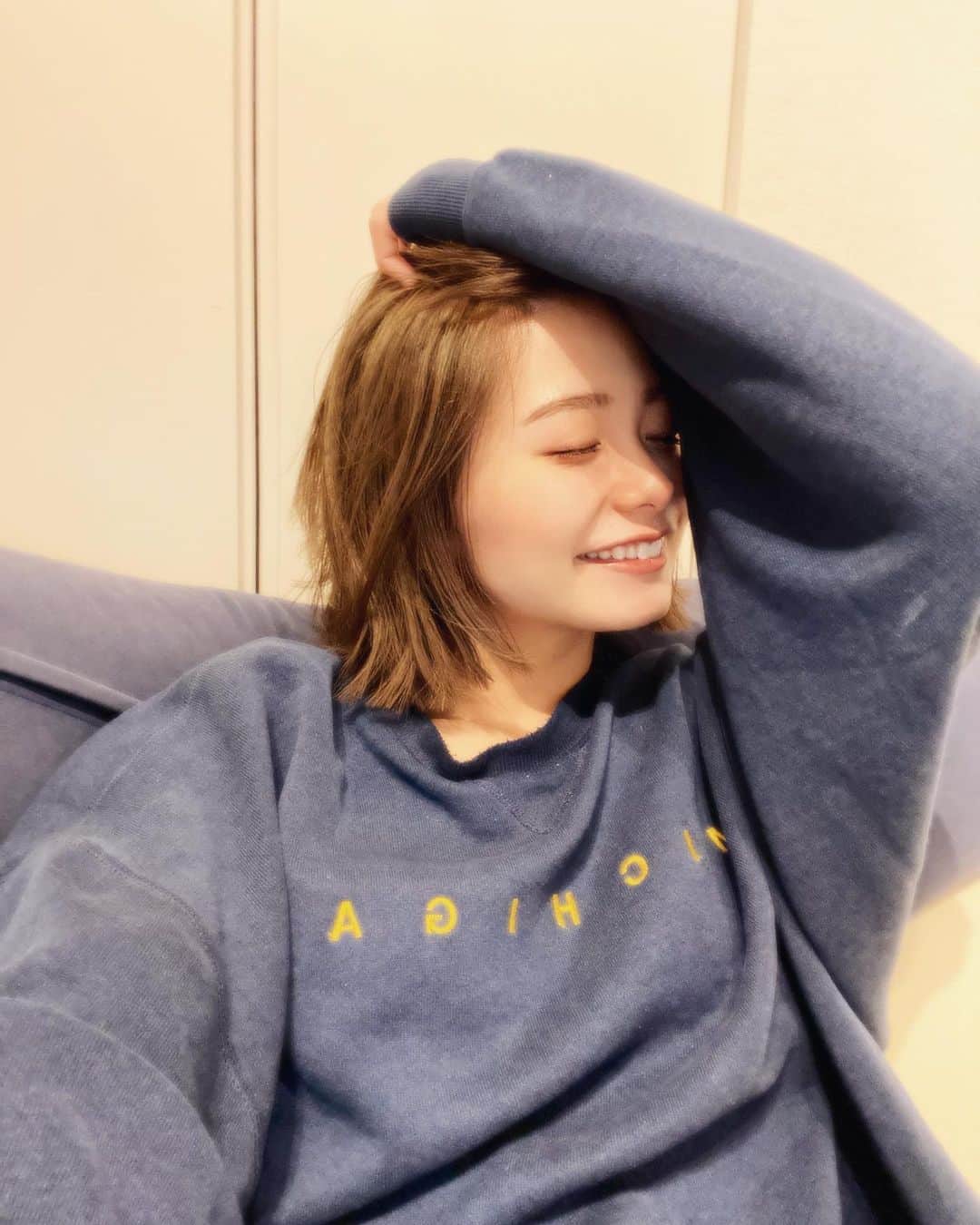 足立佳奈のインスタグラム：「きったきった😚  #こんな足立はいかが？ #ショートさいこー #今日の足立」