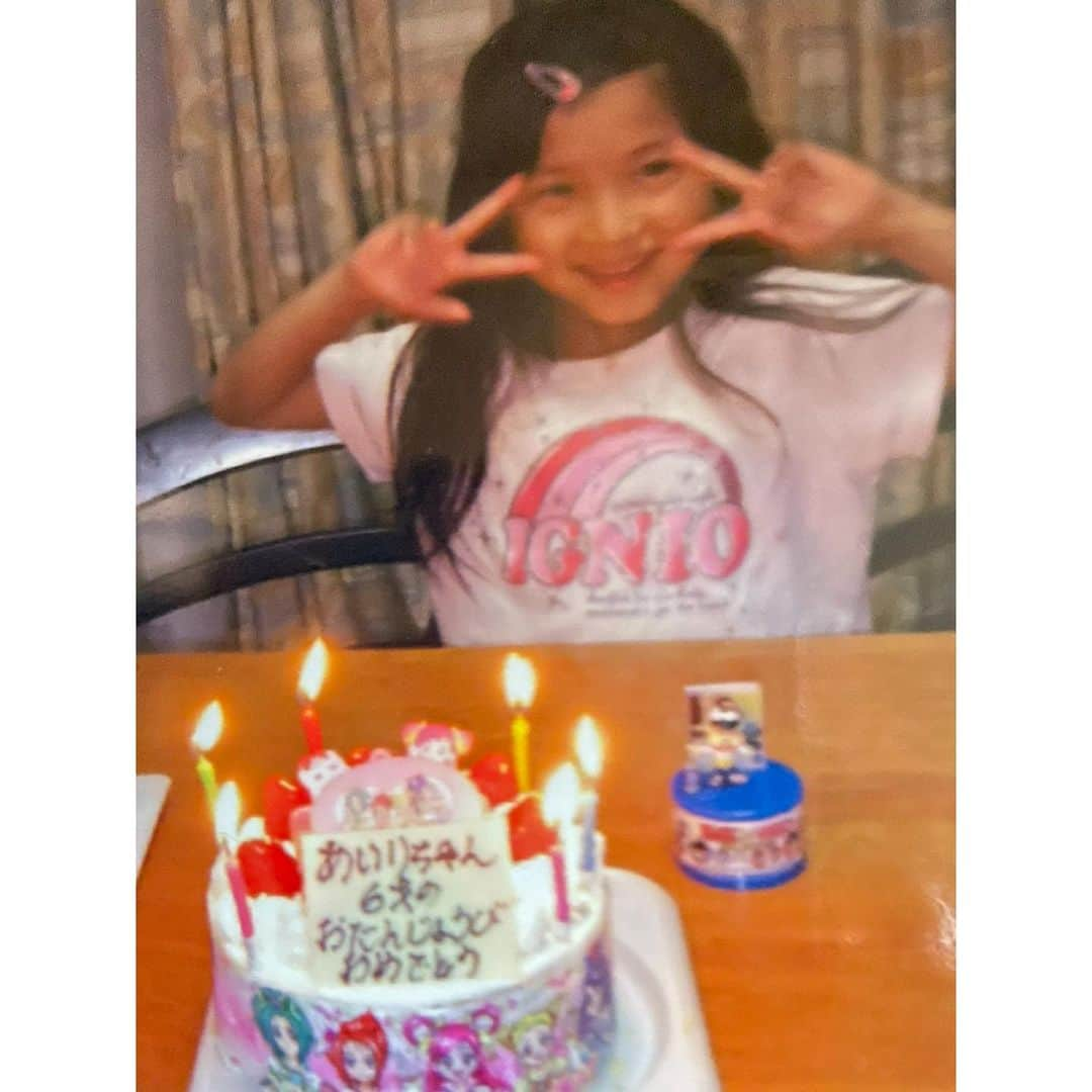 古田愛理さんのインスタグラム写真 - (古田愛理Instagram)「こどもの日🎏 プリキュアがだいすきな幼少期時代」5月5日 20時59分 - airi_furuta