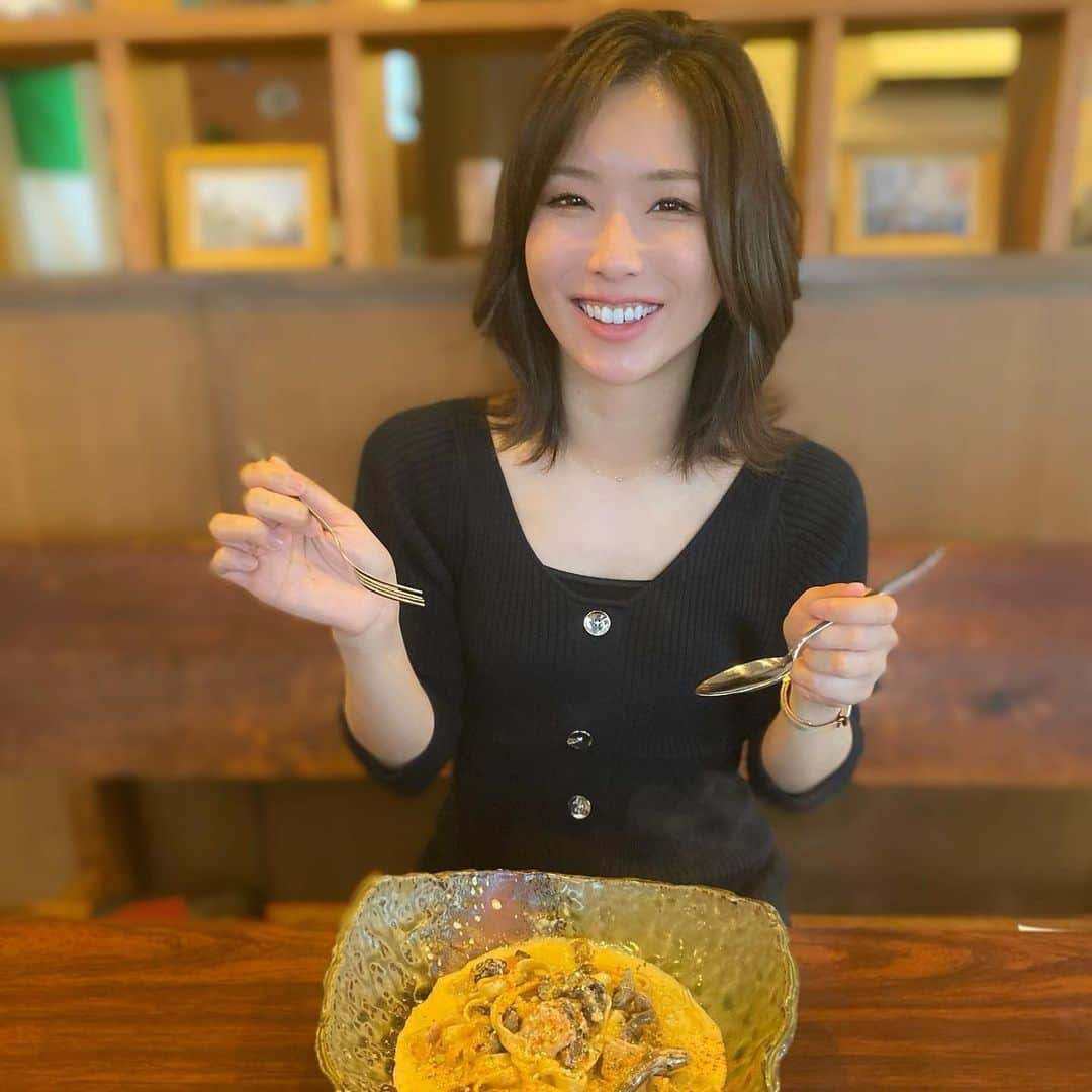 本条舞さんのインスタグラム写真 - (本条舞Instagram)「パスタ大好きまん🍝 パスタって魅惑の食べ物だよね🥺 ポルチーニ茸たまらないです💗  #クリームソース #ポルチーニ #イタリアン好き #パスタ好きな人と繋がりたい #本条舞 #食レポ  #model #actor」5月5日 21時35分 - mai_honjyo_official