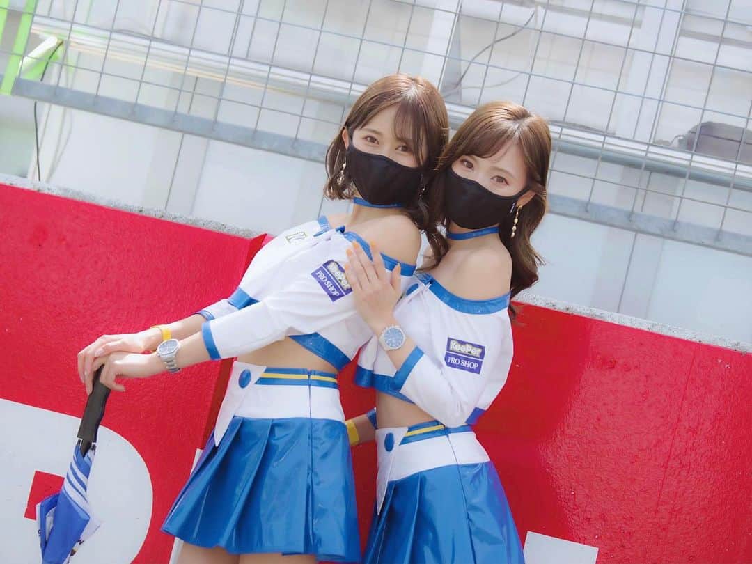 後藤佑紀のインスタグラム：「. 昨日はひたすら眠りました( ˘ω˘ ) ｽﾔｧ… . 現地に来られた皆様は疲れとれたかな？？ . . #KeePer #keeper技研株式会社 #tomsracing #TOYOTA #KeePerエンジェルズ #supra #スープラ #supergt #supergt2021 #カロしず #カーコーティング #カーコーティング専門店 #洗車 #レースクイーン #富士スピードウェイ」