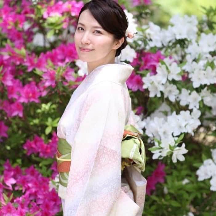 戸田れいさんのインスタグラム写真 - (戸田れいInstagram)「👘🇯🇵🍵 ・ ・ ・ #kimono#japanesegirl#着物#訪問着」5月6日 21時03分 - rei_toda