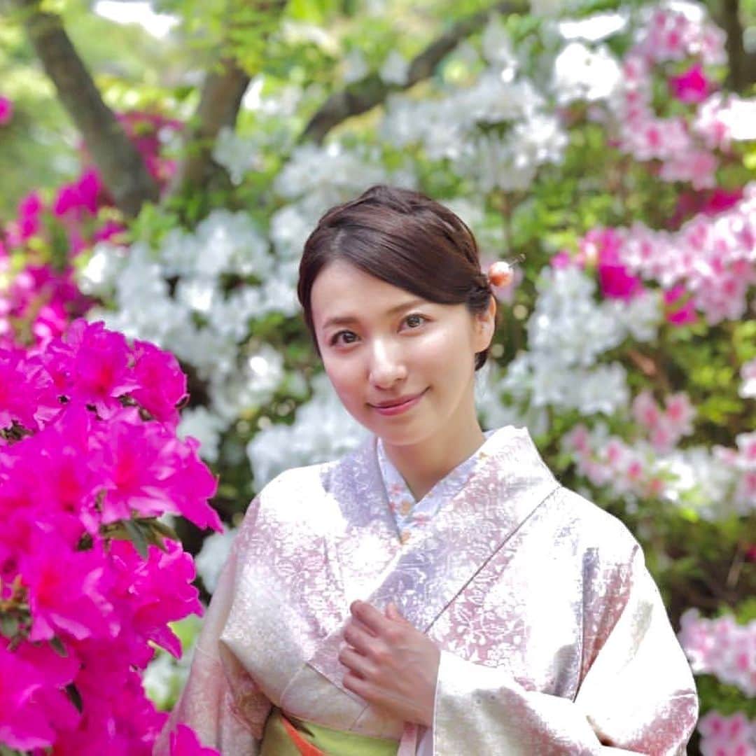 戸田れいさんのインスタグラム写真 - (戸田れいInstagram)「👘🇯🇵🍵 ・ ・ ・ #kimono#japanesegirl#着物#訪問着」5月6日 21時03分 - rei_toda