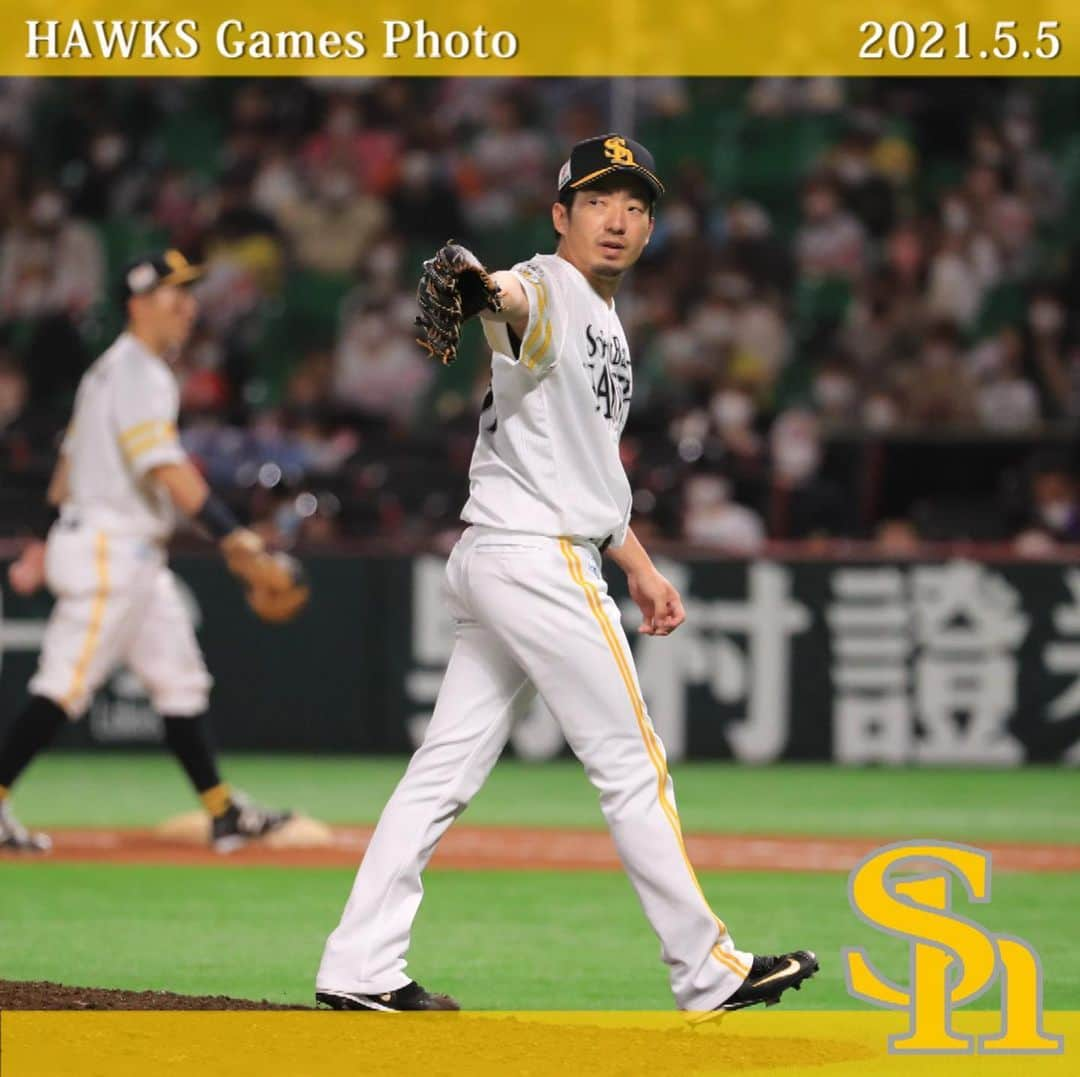 福岡ソフトバンクホークスさんのインスタグラム写真 - (福岡ソフトバンクホークスInstagram)「hawksgamesphoto #2021年5月5日 #vs東北楽天ゴールデンイーグルス #福岡paypayドーム #softbankhawks #ホークス #鷹く！」5月6日 15時25分 - softbankhawks_official