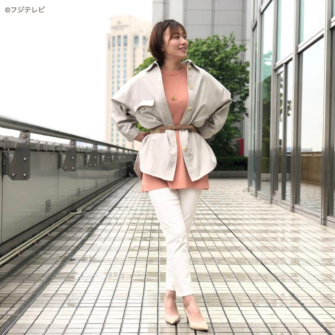 フジテレビ「めざましテレビ」さんのインスタグラム写真 - (フジテレビ「めざましテレビ」Instagram)「５月６日（木）  ファッション雑誌CanCamとコラボした お天気コーナー「きょう何着て行く？」 阿部華也子の毎日のコーデを紹介♪  【きょうのコーデ】 シャツ→#MURUA ８６９０円 ニット→#ViS ３９３８円 パンツ→#AMERICANHOLIC ３３００円 靴→#ダイアナ １万５９５０円 ベルト→#ViS ２８３８円 ネックレス→#Jouete １万７６００円  【コーデのポイント】 いつものシャツスタイルがマンネリしてきたら 上からベルトを付けて今っぽくアップデート🔄💕 ウエストマークをすることで スタイルアップも叶えてくれます💁🏻‍♀️ シャツの襟を抜いたり腕まくりをして 少し着崩すとより洒落見え💃✨  #めざましテレビ #きょう何着て行く？ #阿部華也子 #今日のコーデ#コーデ#CanCam #今日のファッション#ootd #きょう何着て行く？は月〜金朝6時22分ごろ放送📺 #スタイリストたなべさおり」5月6日 17時30分 - mezamashi.tv