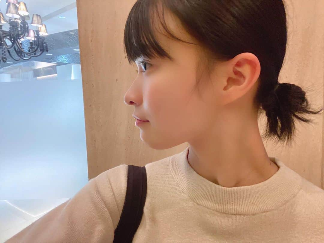 百川晴香さんのインスタグラム写真 - (百川晴香Instagram)「先日、イセアクリニックさんでお顔のハイフしてもらいました🥳フェイスラインを引き締めてもらって最近は横顔すっきり🙏💕大山先生(@kiriko_isea )ありがとうございました🥰 #イセアクリニック #ハイフ #横顔 #渋谷」5月6日 18時27分 - momokawaharuka