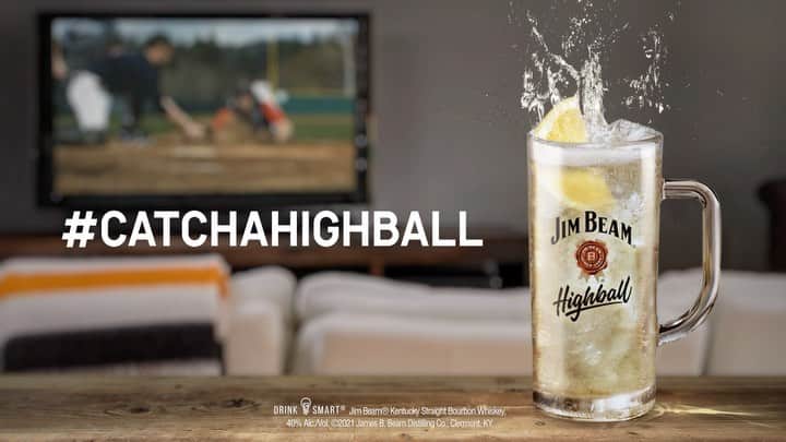 Jim Beamのインスタグラム：「You don’t have to be in the stands to #CatchaHighball. Just catch a photo of a fly ball and share with the hashtag for a chance to score some exclusive Highball merch. ⚾️🍺  NO PURCHASE NECESSARY. You must be a legal resident of the 50 United States and the District of Columbia (“D.C.”) and 21 years of age or older to participate in the Sweepstakes. Void where prohibited. Subject to complete official rules available at jimbeam.com/catch-a-highball. Contest begins 12:00:00 a.m. Eastern Time (“ET”) on May 6, 2021. All entries must be received by 11:59:59 p.m. ET on May 20, 2021.」