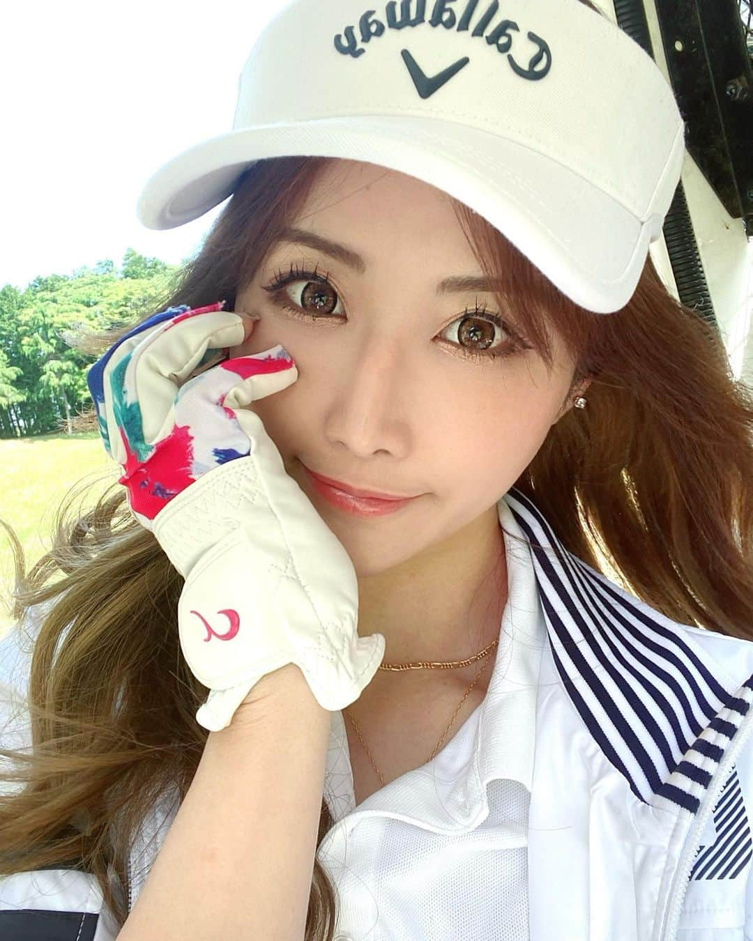 CHIHAさんのインスタグラム写真 - (CHIHAInstagram)「Golf🏌️‍♂️❤️﻿ ﻿ まだまだ本当下手くそで、早く周りの人に迷惑かけないくらいに上達したい🥺‼︎﻿ ﻿ 身内の方お誘いお願いします🌸﻿ ﻿ ﻿ ﻿ #ゴルフ #ゴルフ女子 #ゴルフ女子コーデ #ゴルフ初心者 #ゴルフファッション #ゴルフウエア #キャロウェイ #golf #golfstagram #callaway #callawaygolf #千葉県 #ムーンレイク鶴舞」5月7日 11時12分 - chiha6170