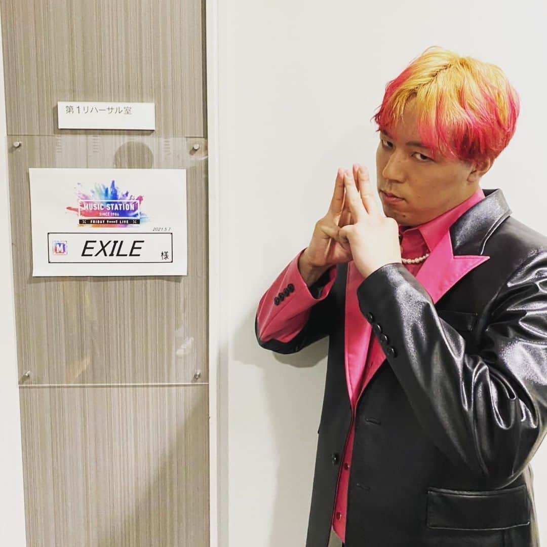 のインスタグラム：「MUSIC STATION Kpop踊ってみたかったなぁ。 #EXILE #PARADOX」