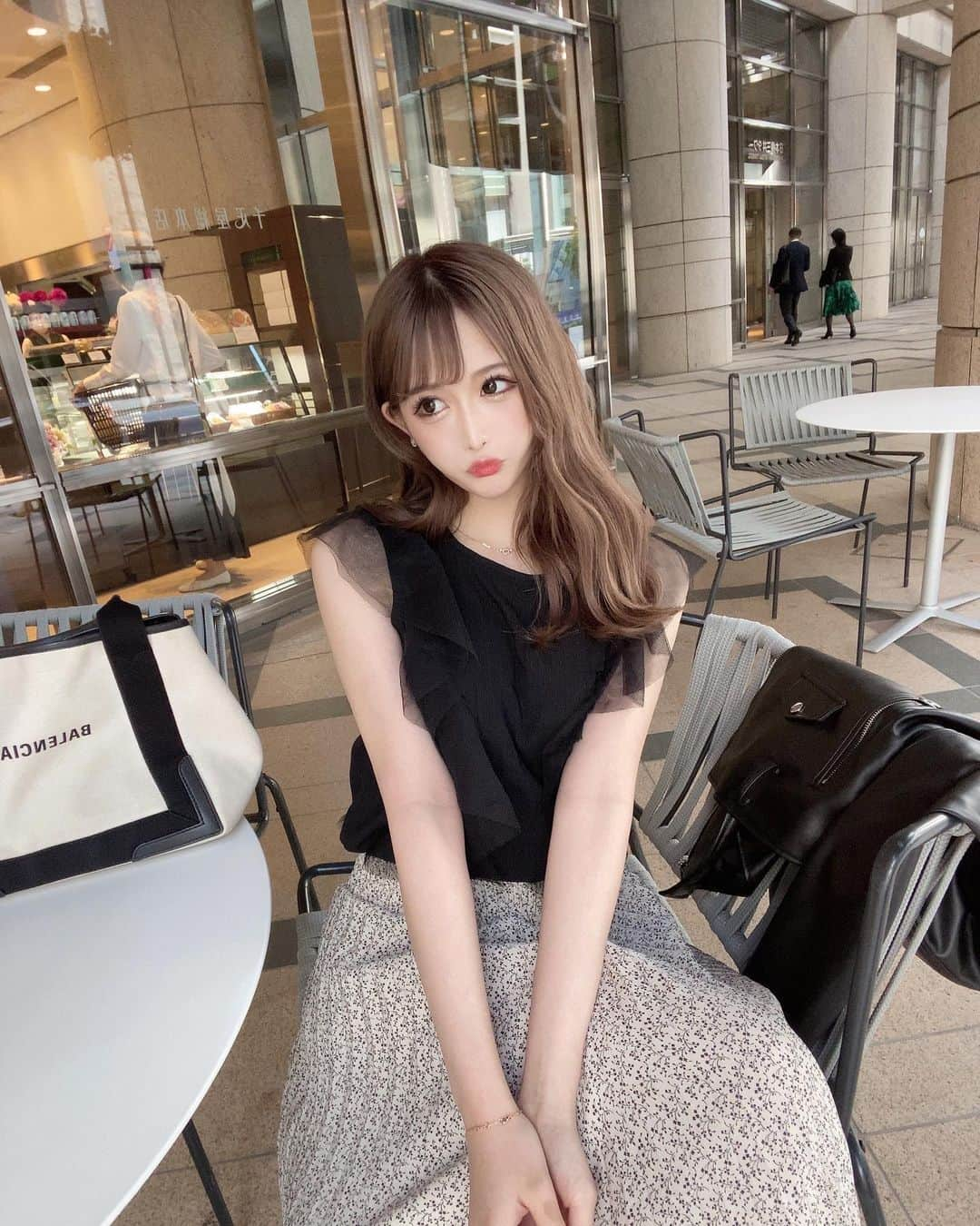 伊藤桃々さんのインスタグラム写真 - (伊藤桃々Instagram)「私服のももさん🖤」5月8日 18時14分 - __peachstagram__