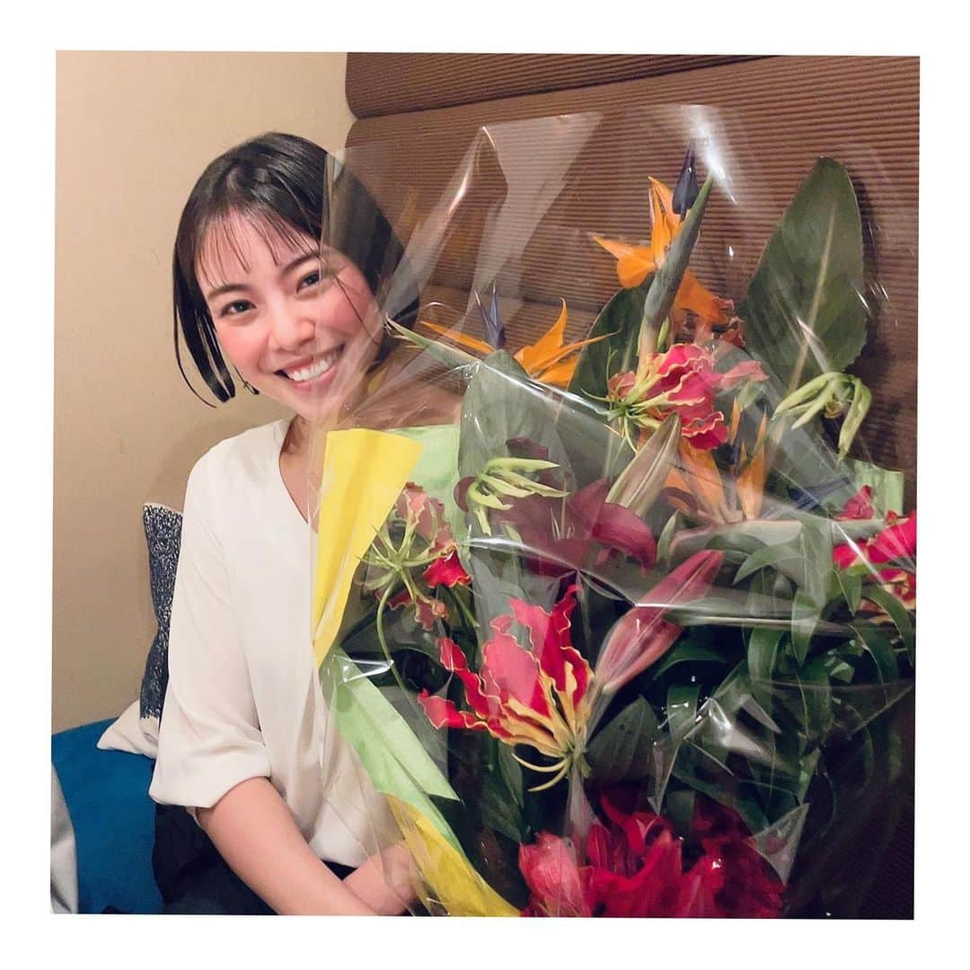 大本里佳のインスタグラム：「24歳になりました🌷  いつも応援ありがとうございます😊 アスリートとしての時間を大切に 今出来ること、精一杯頑張ります✨  ...写真は結構前のです📸  #オン眉  #20210508#24thbirthday #swimming#swimmer」