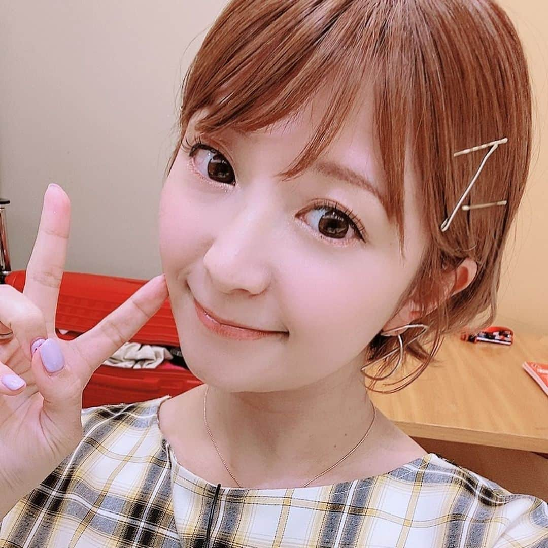 矢口真里さんのインスタグラム写真 - (矢口真里Instagram)「昨日放送の『金スマ』さん✨ 青二スペシャルだったんですが、声優さん達がはんぱじゃなく豪華で、めちゃくちゃ緊張してしまいました😂💦 私、ガチガチに固まってましたょ😬💦 でも、あのスタジオに居れたこと本当に幸せでした😭✨ 心からありがとうございました😂✨ ・ ・ 衣装も載せておきますね✨ ワンピース→ @clearimpression_official」5月8日 19時59分 - mariyaguchi_official