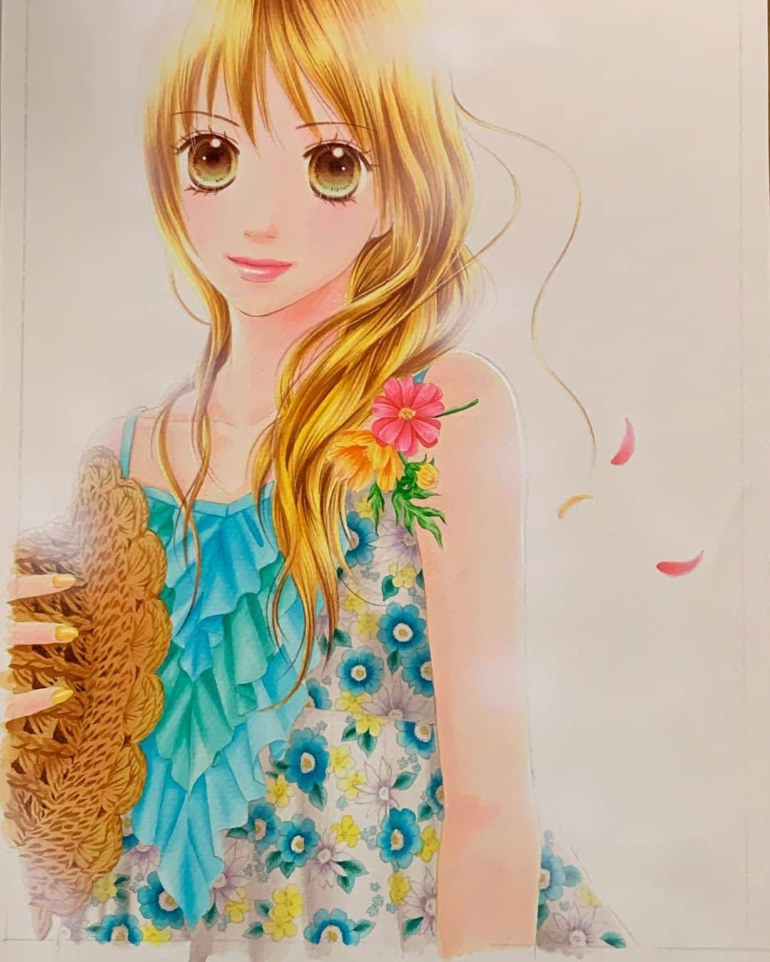 ななじ眺のインスタグラム：「昔々の絵を漁ってみる #パフェちっく」