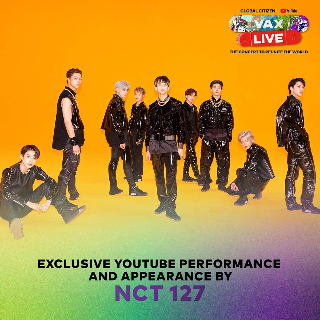 NCT 127さんのインスタグラム写真 - (NCT 127Instagram)「We’re joining @glblctzn and @YouTube for #VaxLive: The Concert to Reunite the World! Come join us for an amazing night of inspirational reunions and never-before-seen performances. Tune in May 8th 8PM ET (May 9th 9AM KST) on YouTube: https://yt.be/vaxlive」5月8日 22時00分 - nct127