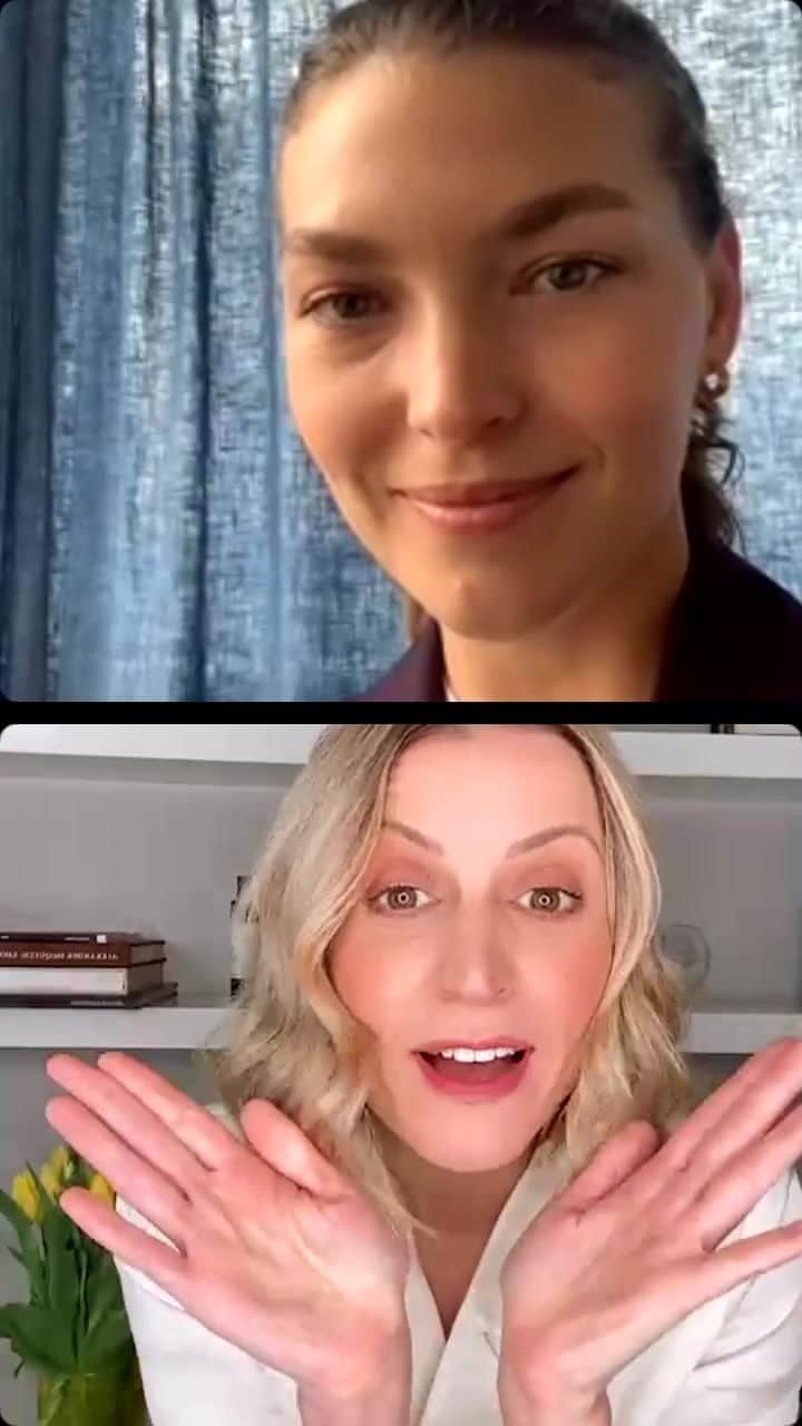 アリゾナ・ミューズのインスタグラム：「The digital fitness and wellness program @oonaseries is live with Co-founders @catiemiller and @boniface_vc  I get to speak to Catie here about what Oona is and how we can use it !」