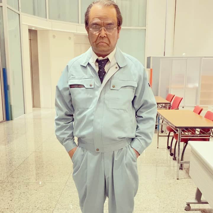 ジョー のインスタグラム：「平泉成だよ。 #ものまね紅白ありがとうございました #今回もギリギリ出演出来ました #審査員にしおりん #玉井詩織 #日テレのものまねはあーりん #佐々木彩夏 #りんりんコンビコンプリート」